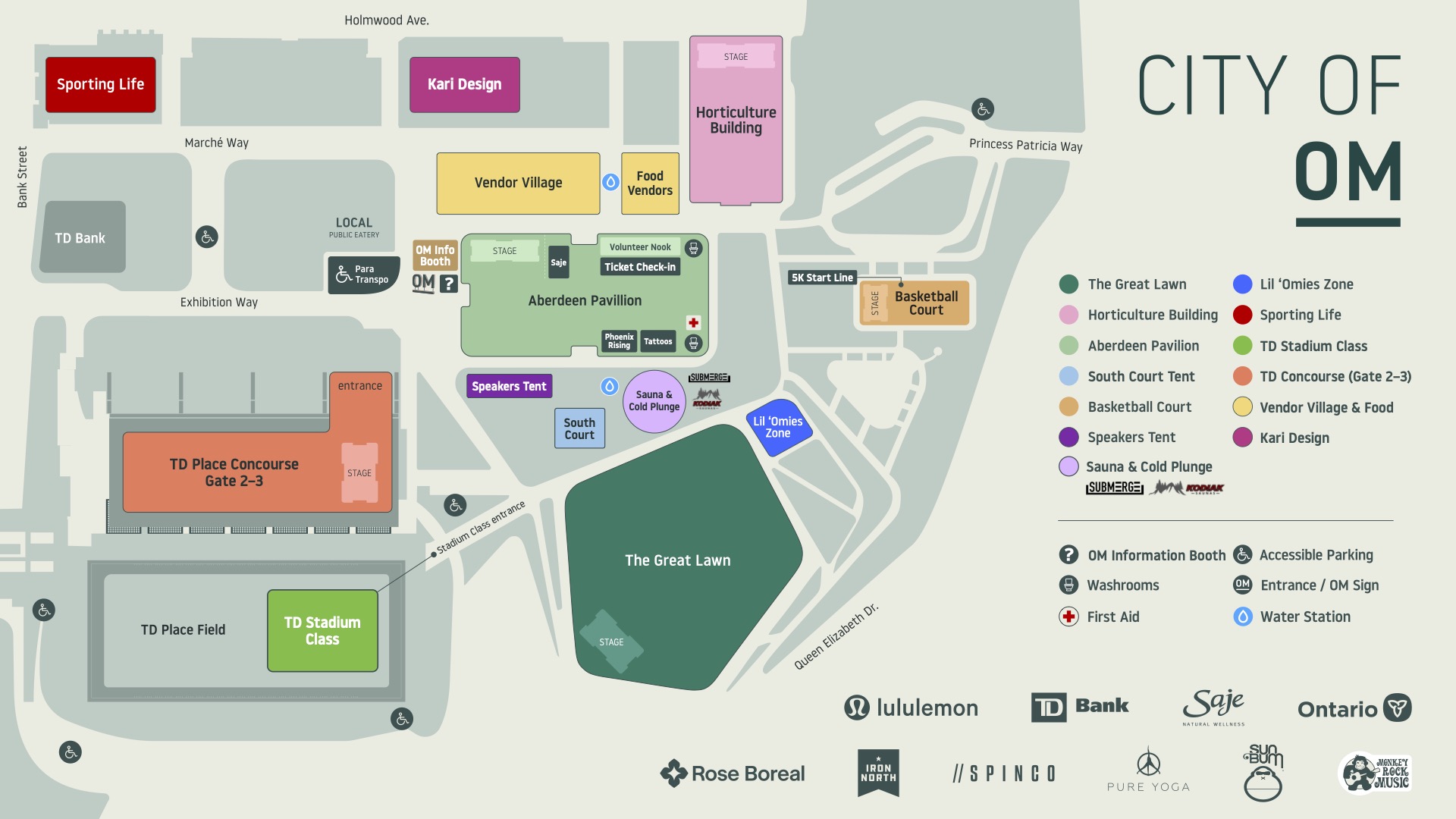 2025 Festival Site Map